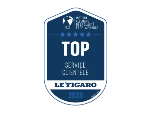 Logos Top service clientèle par le Figaro